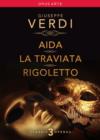 Verdi: Aida/La Traviata/Rigoletto - DVD