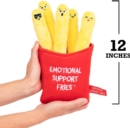 Emotional Support Fries Plush Soft Toy - Book