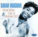What More Can a Woman Do - CD