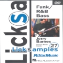 Jerry Barnes: Funk/R'n'B Bass Lick Samples - DVD