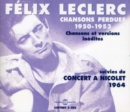 Chansons Perdues 1950 - 1953 - CD