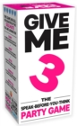 Give Me 3 Party Game - Book