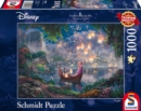 Disney - Tangled by Thomas Kinkade 1000 Piece Schmidt Puzzle - Book