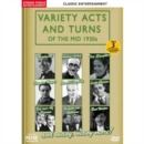 Variety Acts and Turns of the Mid-1930s - DVD