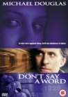 Don't Say a Word - DVD