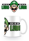 Super Mario (Here We Go Luigi) Mug - Book