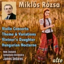 Miklos Rozsa: Violin Concerto/Theme & Variations/... - CD