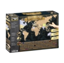 World Map Scratch Off 1000pc Puzzle - Book