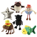 Nursery Rhymes Set of 6 Soft Toys - Book