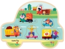 LITTLE BRIGHT ONES WOODEN PUZZLE TRANSPO - Book