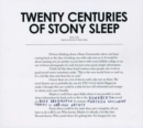 Twenty Centuries of Stony Sleep - CD