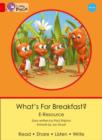 What's for Breakfast? : Red B/Band 02B - Book