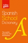 Spanish School Gem Dictionary : Trusted Support for Learning, in a Mini-Format - Book