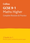 GCSE 9-1 Maths Higher All-in-One Complete Revision and Practice : Ideal for the 2024 and 2025 Exams - Book