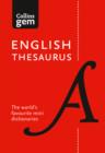English Gem Thesaurus : The World’s Favourite Mini Thesaurus - Book