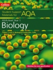 AQA A Level Biology Year 1 & AS Topics 1 and 2 : Biological Materials, Cells - Book