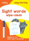 Sight Words Age 3-5 Wipe Clean Activity Book : Ideal for Home Learning - Book