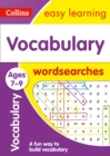 Vocabulary Word Searches Ages 7-9 : Ideal for Home Learning - Book