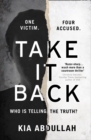 Take It Back - Book