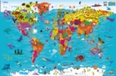 Collins Children's World Wall Map : An Illustrated Poster for Your Wall - Book