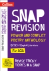 AQA Poetry Anthology Power and Conflict Revision Guide : Ideal for Home Learning, 2022 and 2023 Exams - Book