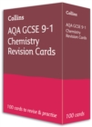 AQA GCSE 9-1 Chemistry Revision Cards : Ideal for the 2024 and 2025 Exams - Book