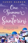 One Summer in Santorini - Book