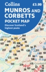 Munros and Corbetts Pocket Map : Discover Scotland’s Highest Peaks - Book