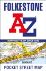 Folkestone A-Z Pocket Street Map - Book