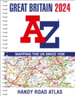 Great Britain A-Z Handy Road Atlas 2024 (A5 Spiral) - Book