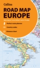 Collins Road Map of Europe : Folded Map - Book