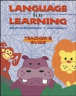 Language for Learning, Additional Teacher's Guide - Book