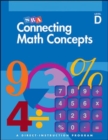Connecting Math Concepts Level D, Independent Work Blackline Masters - Book
