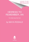 An Heiress to Remember : The Gilded Age Girls Club - Book
