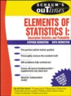 Schaum's Outline of Elements of Statistics I: Descriptive Statistics and Probability - Book