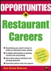 Opportunities in Restaurant Careers - Book