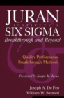 Juran Institute's Six Sigma Breakthrough and Beyond - Book