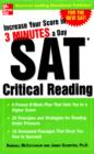 Increase Your Score in 3 Minutes a Day: SAT Critical Reading : SAT CRITICAL READING (EBOOK) - eBook