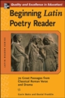 Beginning Latin Poetry Reader - Book