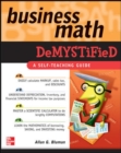 Business Math Demystified - Book