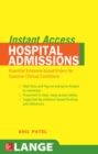 LANGE Instant Access Hospital Admissions - Book