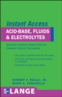 LANGE Instant Access Acid-Base, Fluids, and Electrolytes - Book