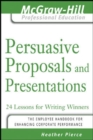 Persuasive Proposals and Presentations - eBook