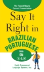 Say It Right in Brazilian Portuguese - Book