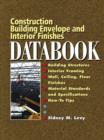 Building Envelope and Interior Finishes Databook - eBook