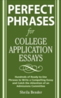 Perfect Phrases for College Application Essays - Book