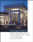 The Architect's Guide to Residential Design - eBook