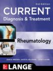 Current Diagnosis & Treatment in Rheumatology, Third Edition - eBook
