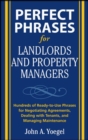 Perfect Phrases for Landlords and Property Managers - eBook