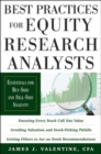 Best Practices for Equity Research Analysts:  Essentials for Buy-Side and Sell-Side Analysts - Book